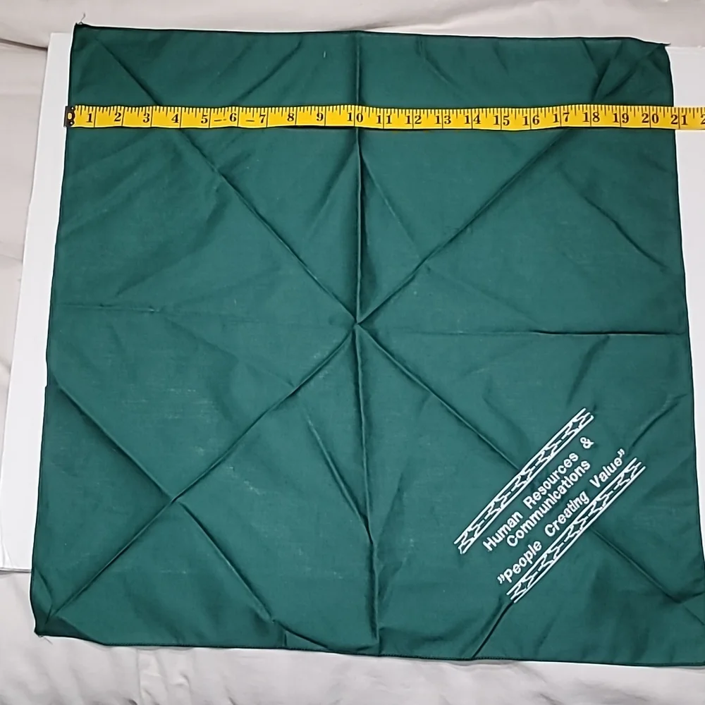 Bandana Green Human Resources‎ Scarf Handkerchief